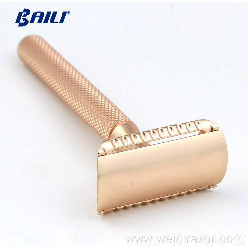 Baili Gold Safety Razor Blades Razors Shaving Shave Razor